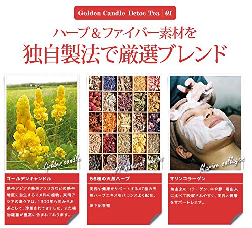 ゴールデンキャンドルデトックティー 12箱セット ゴールデンキャンドルデトックティー 12箱セット 1箱あたり1583円